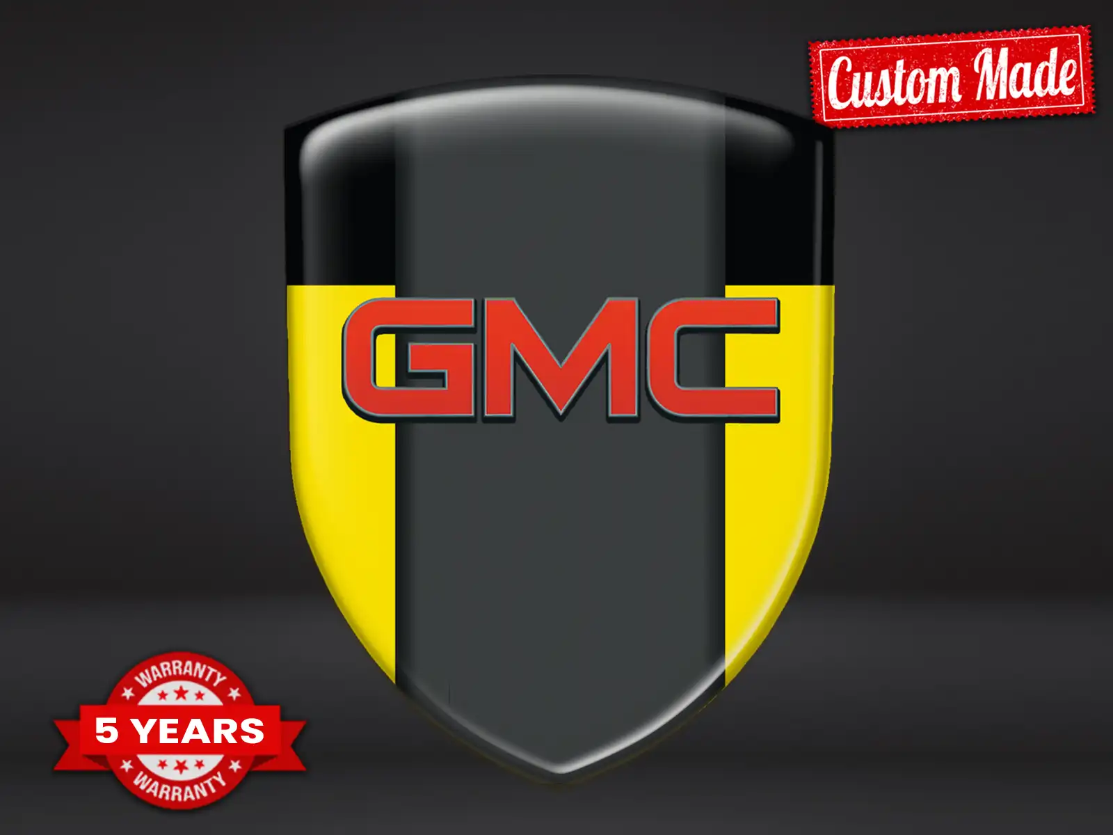 GMC Kuppelaufkleber Modern Stilvoll Max Edition Langlebig